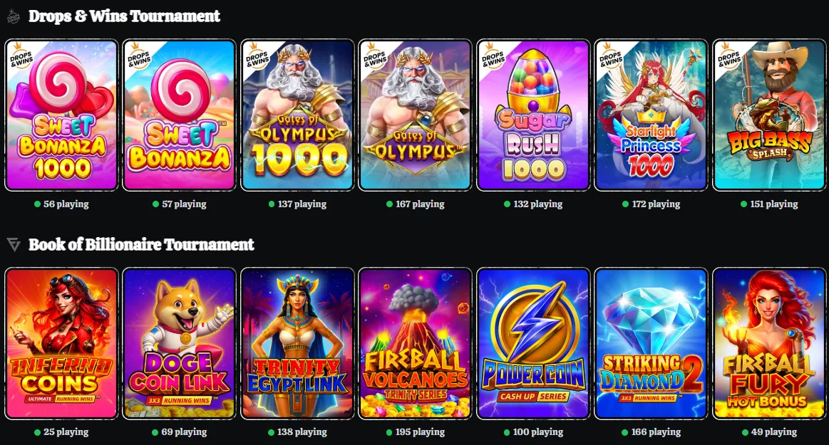 garrisonbet casino tournaments